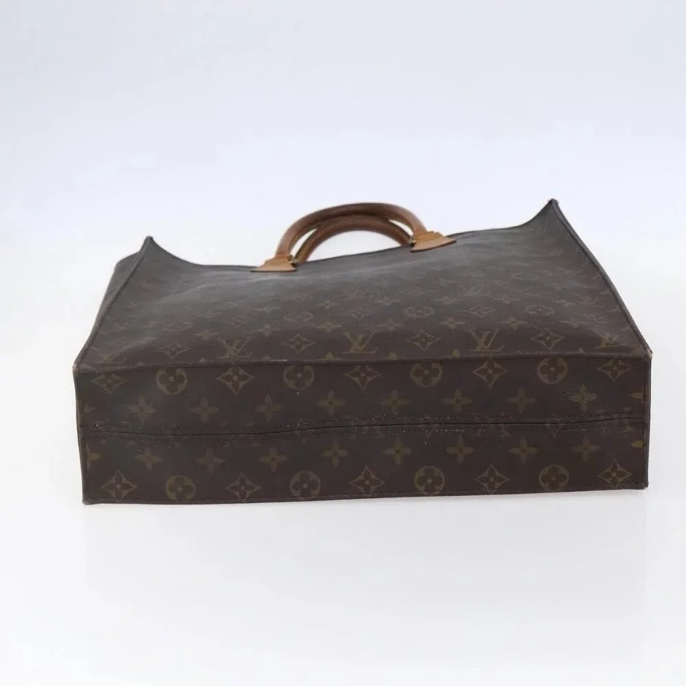 LOUIS VUITTON Monogram Sac Plat Hand Bag